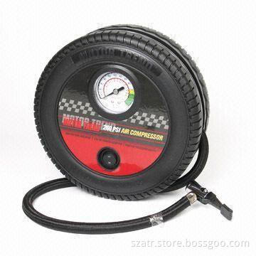 260psi Tire Sharp Compressor with Unwrapped Inflator Hose, CE Approved